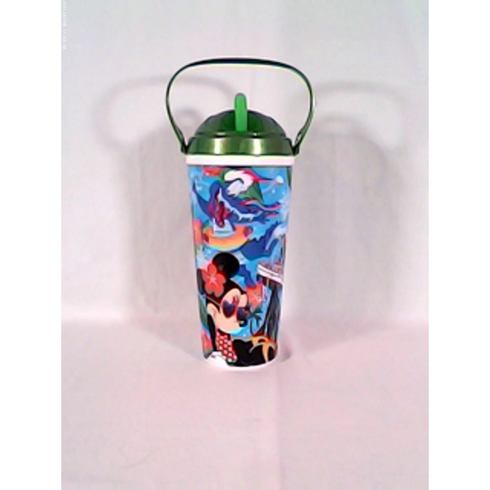 Walt Disney World Refillable water park/ Resort Mug Cup Lid Straw 24oz